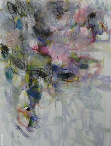 Ζωγραφική με τίτλο ""11 mai 2012"" από Eve Clair, Αυθεντικά έργα τέχνης, Λάδι