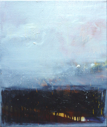 Malerei mit dem Titel "9 septembre 2015" von Eve Clair, Original-Kunstwerk, Öl