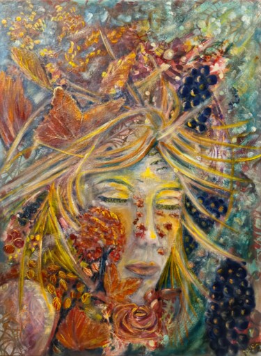 Pintura titulada "AUTUMN VIBE" por Evelin Dogan, Obra de arte original, Oleo