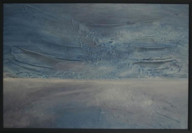 Pittura intitolato "orizzonte" da Evelina Tirrito, Opera d'arte originale, Olio