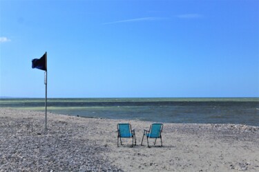 Photographie intitulée "Invitation au repos" par Evelyne Descamps, Œuvre d'art originale, Photographie numérique