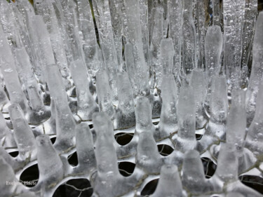 Photographie intitulée "Atmosphère Glacée" par Evelyne Descamps, Œuvre d'art originale, Photographie non manipulée