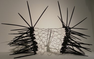 Sculpture intitulée "csn-68-sam-3257-80e…" par Evelyne Dominault, Œuvre d'art originale, Techniques mixtes