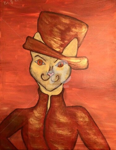 Painting titled "Mister Joey" by Eve.J, Original Artwork, Acrylic