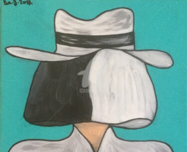 Peinture intitulée "Sia" par Eve.J, Œuvre d'art originale, Acrylique