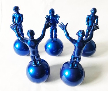 Kinetic Contemporary Sculptures "Ifallils" Sculpture titled "Kinetic Contemporar…" by Evfrosina, Original Art, Metals