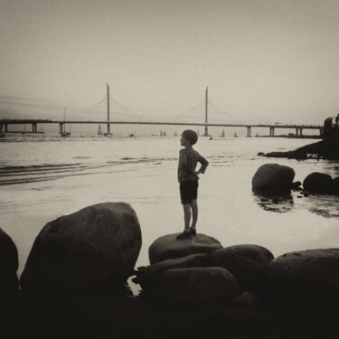 Фотография под названием "На берегу" - Евгений Начитов, Подлинное произведение искусства, Цифровая фотография