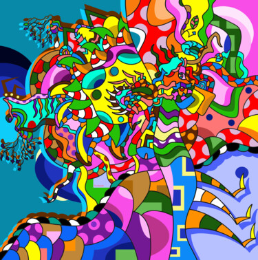 Цифровое искусство под названием "Gorgeous" - Евгений Кулешов, Подлинное произведение искусства, Цифровая живопись