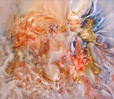 Pittura intitolato "Мечта/Dream" da Evgeny Zakharov (Modern), Opera d'arte originale, Olio Montato su artwork_cat.