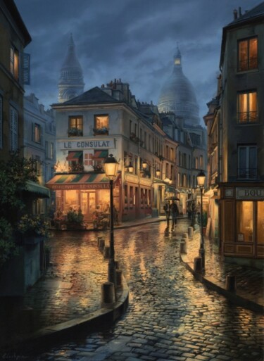 Remember how we met? Printmaking titled "Remember how we met?" by Evgeny Lushpin, Original Art, Digital Print