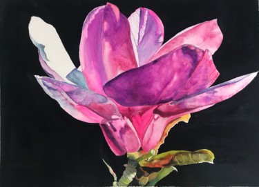"Tulip Tree" başlıklı Tablo Ewa Helzen tarafından, Orijinal sanat, Suluboya