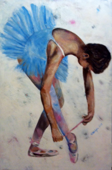 Painting titled "balet-dancer3.jpg" by Ewa Helzen, Original Artwork, Other