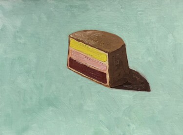 Pintura titulada "CAKE — CONTEMPORARY…" por Ildar Minnegalimov (exesalle), Obra de arte original, Oleo