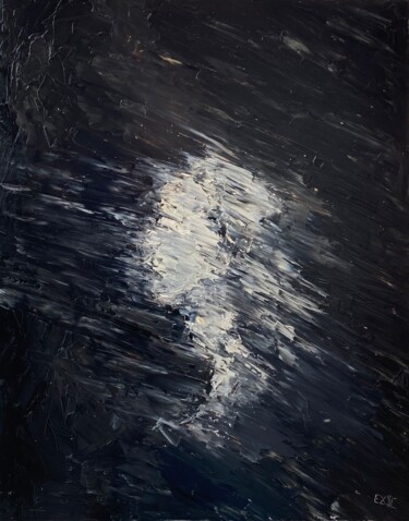 Ζωγραφική με τίτλο "PENETRATED INTO YOU…" από Ildar Minnegalimov (exesalle), Αυθεντικά έργα τέχνης, Λάδι Τοποθετήθηκε στο Ξύ…