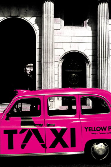 Photography titled "London taxi #7" by Exors, Original Artwork, Analog photography