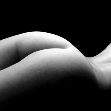 Photographie intitulée "Nude #214-2" par Exors, Œuvre d'art originale, Photographie argentique