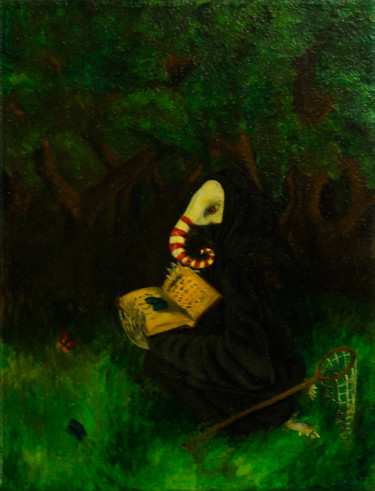 Картина под названием "Фея" - Анна Баранова, Подлинное произведение искусства, Масло