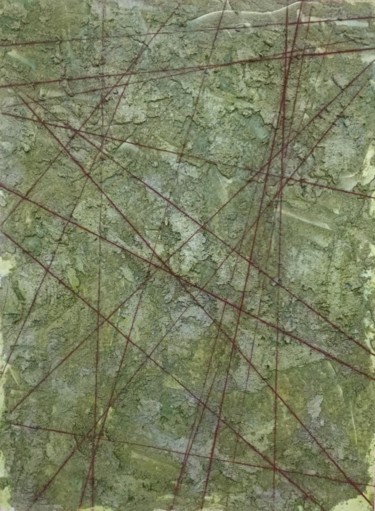 Pittura intitolato "Prati di cemento" da Ezio Grelli, Opera d'arte originale, Acrilico