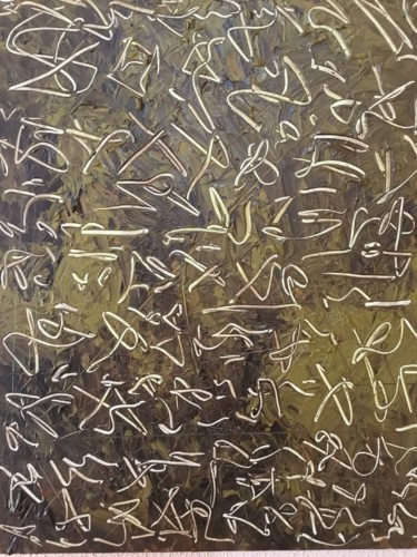 Pintura intitulada "Linguaggi (n.2)" por Ezio Grelli, Obras de arte originais, Acrílico