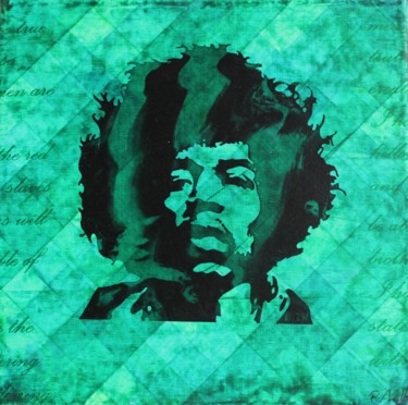 印花与版画 标题为“Jimi Green” 由Florian Arendt, 原创艺术品, 丝网印刷