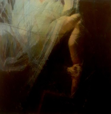 Painting titled "e io danzo" by Fabrizio Avena, Original Artwork, Pastel