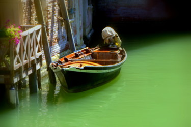 Fotografia intitolato "Barca veneziana" da Fabrizio Avena, Opera d'arte originale, Fotografia non manipolata