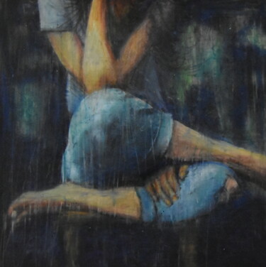 Pintura titulada "sto attendendo" por Fabrizio Avena, Obra de arte original, Pastel