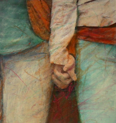 Pittura intitolato "Per mano" da Fabrizio Avena, Opera d'arte originale, Altro