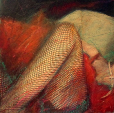 Painting titled "glamur-2" by Fabrizio Avena, Original Artwork, Oil