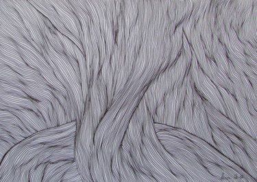 Drawing titled "Der Baum" by Eva Fazakas, Original Artwork, Marker