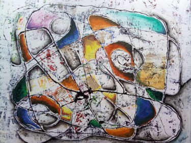 "couleurs pour un ge…" başlıklı Tablo Florent Pignon tarafından, Orijinal sanat, Akrilik
