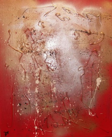 Painting titled "El Toro" by F-Red, Original Artwork, Oil