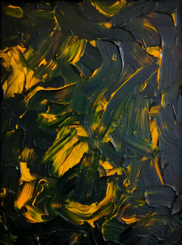 Malerei mit dem Titel "Depression" von Anton Faalk, Original-Kunstwerk, Acryl Auf Karton montiert