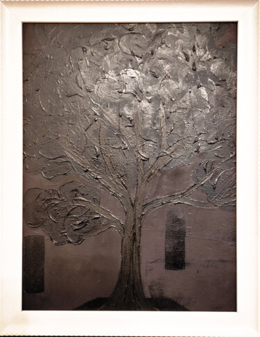 Ζωγραφική με τίτλο "Tree of life" από Anton Faalk, Αυθεντικά έργα τέχνης, Λάδι