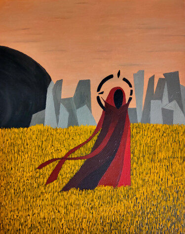 Pittura intitolato "Wasteland of Oblivi…" da Anton Faalk, Opera d'arte originale, Olio