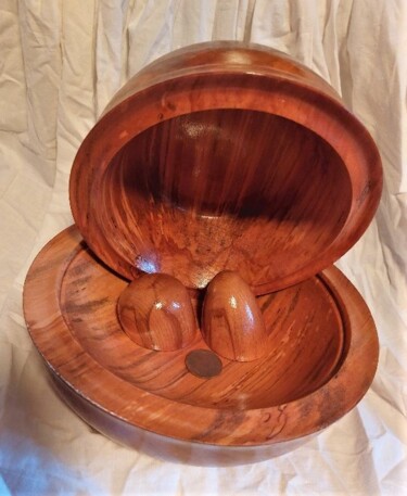 Design intitolato "Bowl of plenty" da Faber Artisan, Opera d'arte originale, Tavola arte