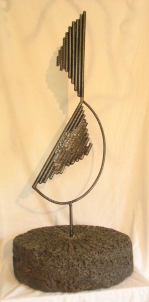 Sculpture titled "Cormoran" by Fabien Manni, Original Artwork