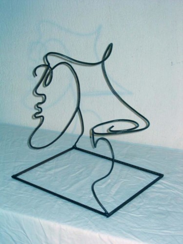 Sculpture titled "Polux" by Fabien Manni, Original Artwork