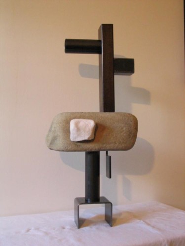 Sculpture titled "Composition V" by Fabien Manni, Original Artwork