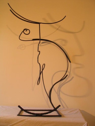 Sculpture titled "Arène" by Fabien Manni, Original Artwork