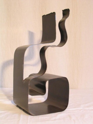 Sculpture titled "Torrent" by Fabien Manni, Original Artwork