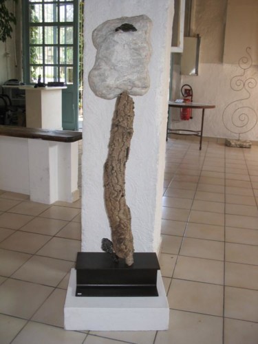 Sculpture titled "Symbiose" by Fabien Manni, Original Artwork