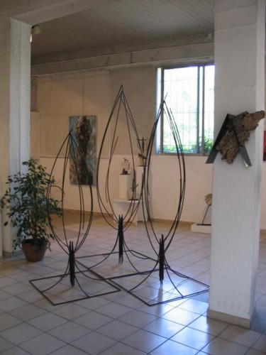 Sculpture titled "Cyprés" by Fabien Manni, Original Artwork
