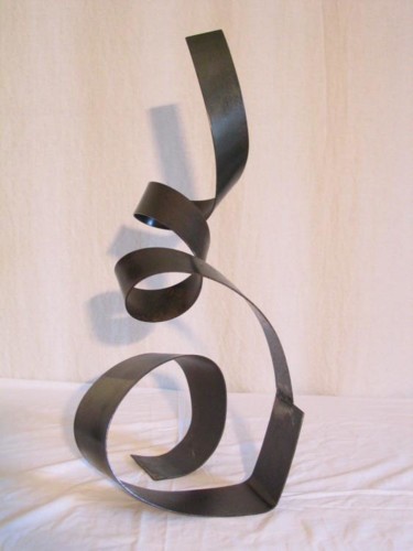 Sculpture titled "Fumée" by Fabien Manni, Original Artwork