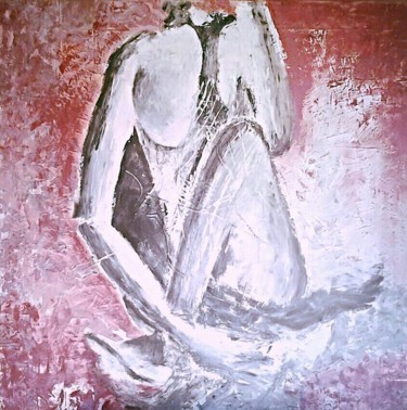 Peinture intitulée "femme moderne" par Fabienne Becker, Œuvre d'art originale
