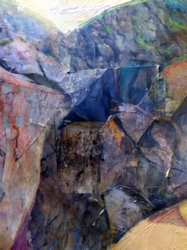 Photographie intitulée "au cœur de la falai…" par Fabienne Deguines, Œuvre d'art originale