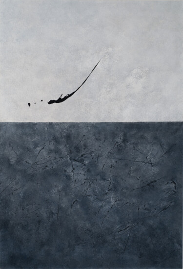 Peinture intitulée "silence" par Fabienne Fol, Œuvre d'art originale, Acrylique