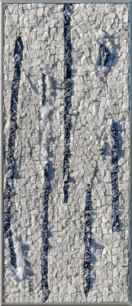 Скульптура под названием "Antarctica" - Fabienne Le Pajolec Moree, Подлинное произведение искусства, Мозаика Установлен на Д…