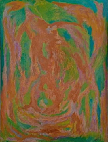 Pittura intitolato "tnu" da Antoinette Sanchez, Opera d'arte originale, Acrilico