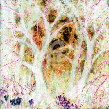 Arts numériques intitulée "Rêve de forêt I" par Fabienne Monestier, Œuvre d'art originale, Autre
